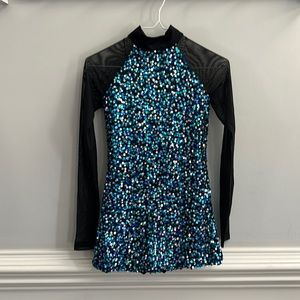 Sequins tap costume